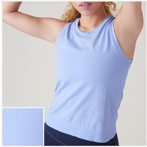 NEW Athleta In Motion Tank Top Blue Size Small